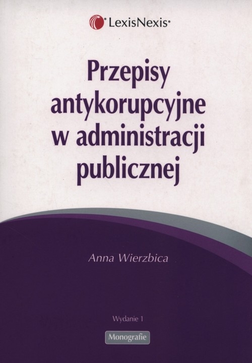 Przepisy antykorupcyjne w administracji publicznej