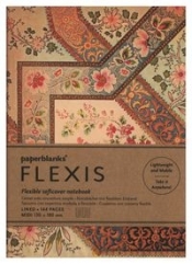 Notatnik Filigree Floral Ivory Flexis Midi linia