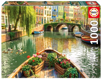<img src='https://webimage.pl/pics/635/5/d8412668205635.jpg' style='height:440px' /> Puzzle Rejs po Amsterdamie/Niderlandy 1000 el 114101