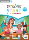 Kolorowy start z plusem Karty pracy 3 Roczne przygotowanie przedszkolne Wiesława Żaba-Żabińska