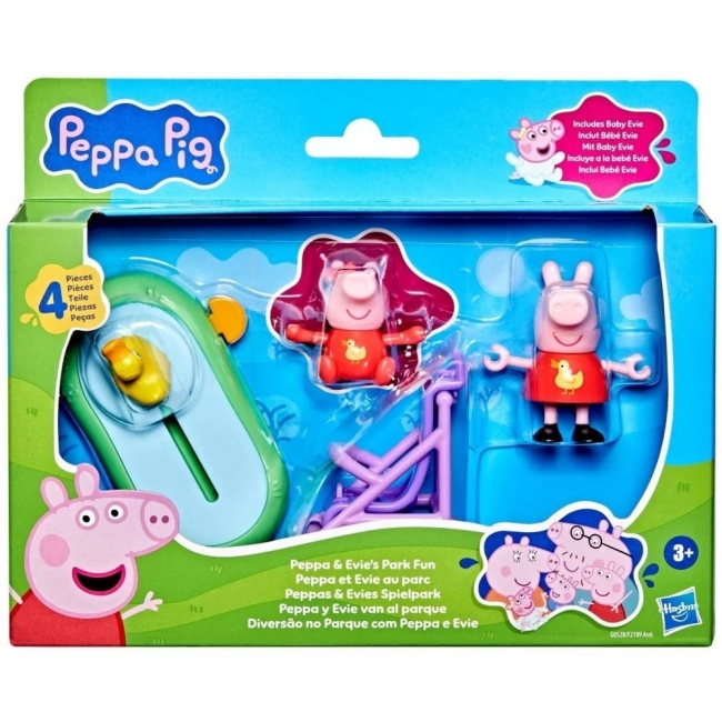 <img src='https://webimage.pl/pics/635/7/d5010996327635.jpg' style='height:440px' /> Świnka Peppa - Peppa i Evie w parku
