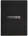 Zeszyt Narcissus A4/48 kartek - kropka czarny 6 sztuk