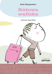 Różowa walizka