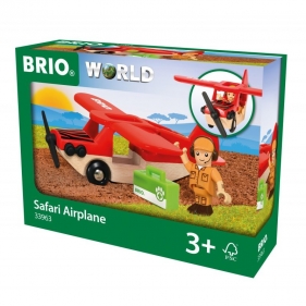Brio World: Samolot - Safari (63396300)