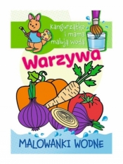 Kangurzątko i mama malują wodą