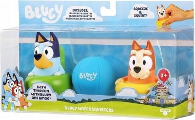 Bluey Figurki do kąpieli 3szt