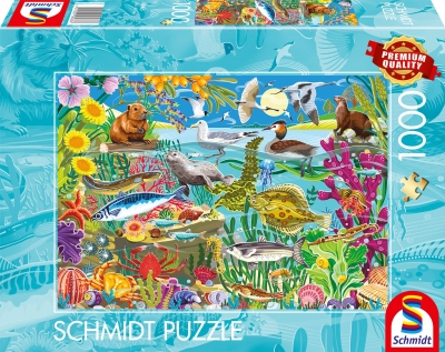 <img src='https://webimage.pl/pics/636/0/d4001504580636.jpg' style='height:440px' /> Puzzle 1000 PQ Flora i fauna wybrzeży 114397