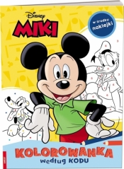 Disney Miki. Kolorowanka według kodu - Opracowanie zbiorowe