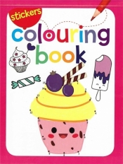Colouring book z naklejkami. Lody - Praca zbiorowa