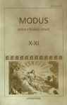  Modus Prace z historii sztuki Tom X-XI