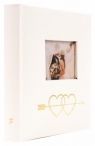 Fotoalbum kieszeniowy szyty Hearts 2