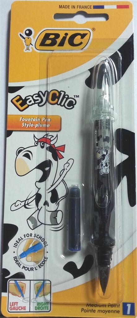 Pióro Easy Clic Perso&Cow blister(1szt) BIC