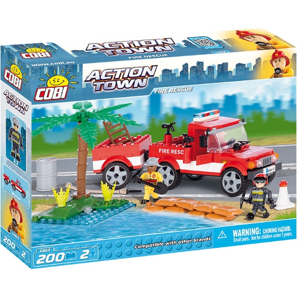 FIRE Rescue Team 200 szt  2 fig (1463)