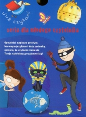Już czytam Michał i złoty puchar / Monia ratuje Faraona / Gdzie jest Kunegunda? / Słoń w składzie porcelany / Koniec z wygłupami / Akcja Morze! - Agnieszka Stelmaszyk