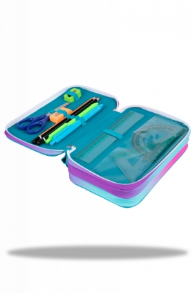 Coolpack, Piórnik potrójny z wyposażeniem Jumper 3 - Seafish (F067963)