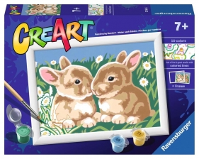 Ravensburger, CreArt: Puszyste króliczki (23563)