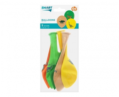 Balony dinozaury 5szt