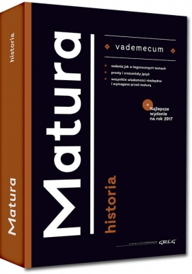 Vademecum matura - historia (Uszkodzona okładka) - Agnieszka Kręc, Jerzy Noskowiak, Beata Zapiór