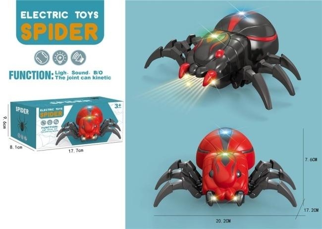 <img src='https://webimage.pl/pics/636/7/d5900368767636.jpg' style='height:440px' /> Pająk ze światłem i dźwiękiem