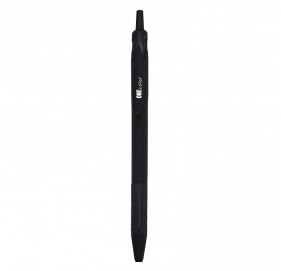 Długopis automatyczny z gripem Easy One Color - czarny, 1 szt