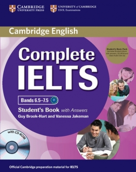 Complete IELTS Bands 6.5-7.5 Student's Book with answers with CD-ROM - Brook-Hart Guy, jakeman Vanessa