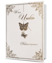 Karnet Urodziny Gold UK-05