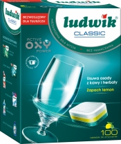 Ludwik, Tabletki do zmywarek Classic, 100 szt.