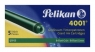 Naboje długie Pelikan 4001 GTP/5 zielone 5 sztuk