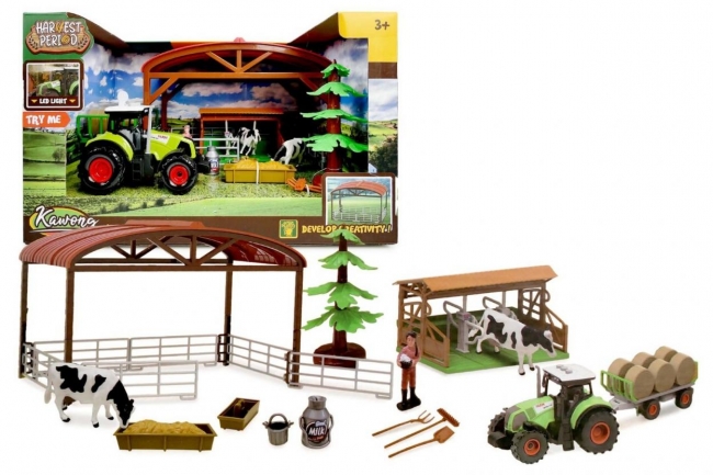 Zestaw farma z traktorem 16el