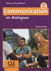 Communication en dialogues - Niveau intermédiaire - Livre + CD - Sirejols Evelyne