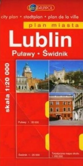 Lublin Puławy Świdnik plan miasta