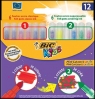 Flamastry Mini Bic Kids Koloruj i twórz 12 kolorów