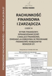 Rachunkowość finansowa i zarządcza cz.3 - Bożena Padurek