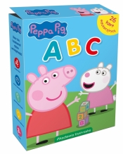 Świnka Peppa. ABC. Karty edukacyjne w pudełku - Kiersnowska Monika 