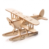 Puzzle Drewniane 3D Samolot