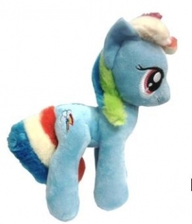 MY LITTLE PONY Kucyk jednorożec maskotka pluszowa RAINBOW DASH 30 cm