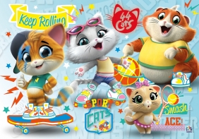 Puzzle SuperColor 60: 44 Cats (26063)