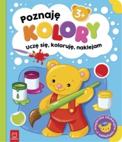 Poznaję kolory. Uczę się, koloruję, naklejam. 3+ - Sylwia Kajdana