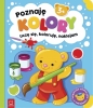 Poznaję kolory. Uczę się, koloruję, naklejam. 3+ - Sylwia Kajdana