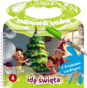 Zadanka & malowanki wodne. Idą święta - Wioleta Żyłowska