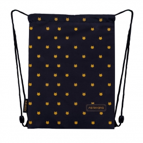 Worek na obuwie - Astrabag Fluffy Kitty Black