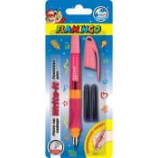 Pióro na naboje Write-it Flamingo - różowe (313873)