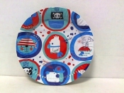Talerzyki papierowe ahoj 23cm.6szt