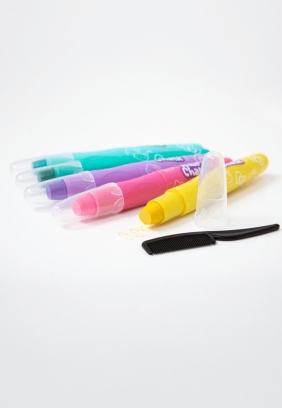 Coolpack, Zestaw pasteli kredowych do włosów Hello Kitty - Pink 1, 5 szt (14638PTR)