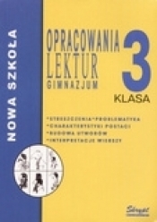 Opracowania lektur dla klas 3 gimnazjum /Skryp