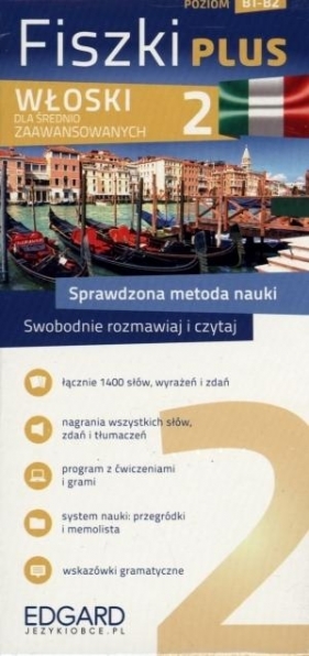 Włoski Fiszki Plus dla średnio zaawansowanych 2