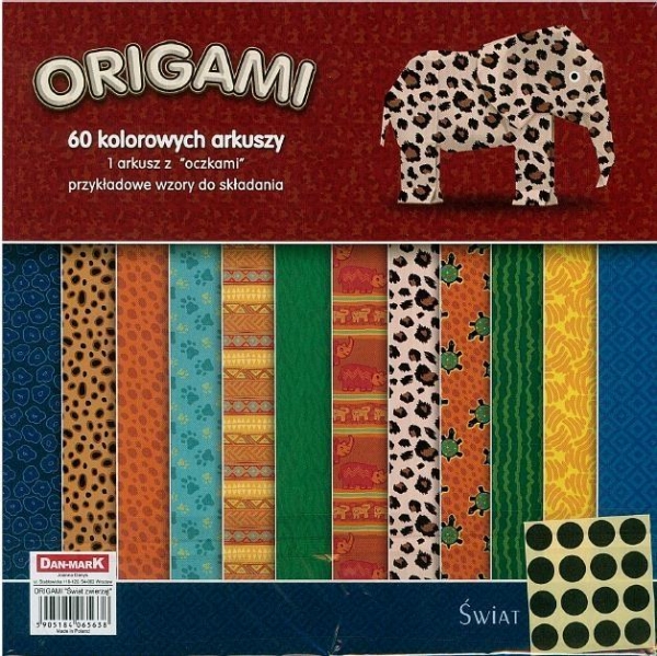 Origami 19,5 x 19,5 Świat Zwierząt