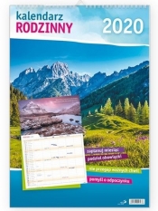 Kalendarz 2020 Ścienny - Rodzinny