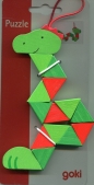 Klocki elastyczne: klaun, krokodyl (GOKI-57563)