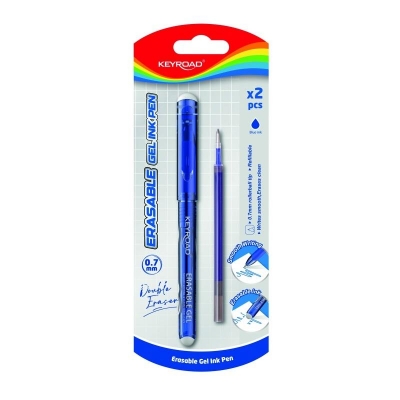 Długopis wymazywalny 0,7mm + wkład niebieski